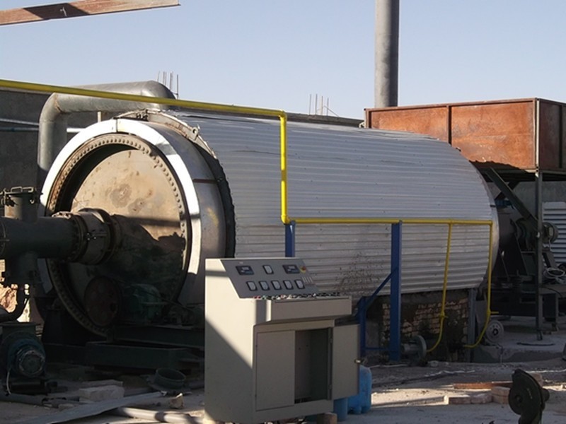 plastic recycling to oil plant